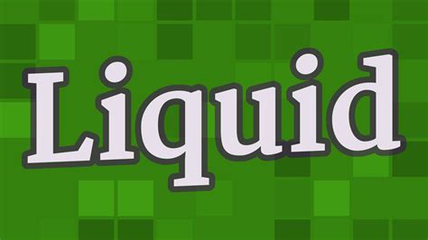 how to pronounce liquid|liquid noun meaning.